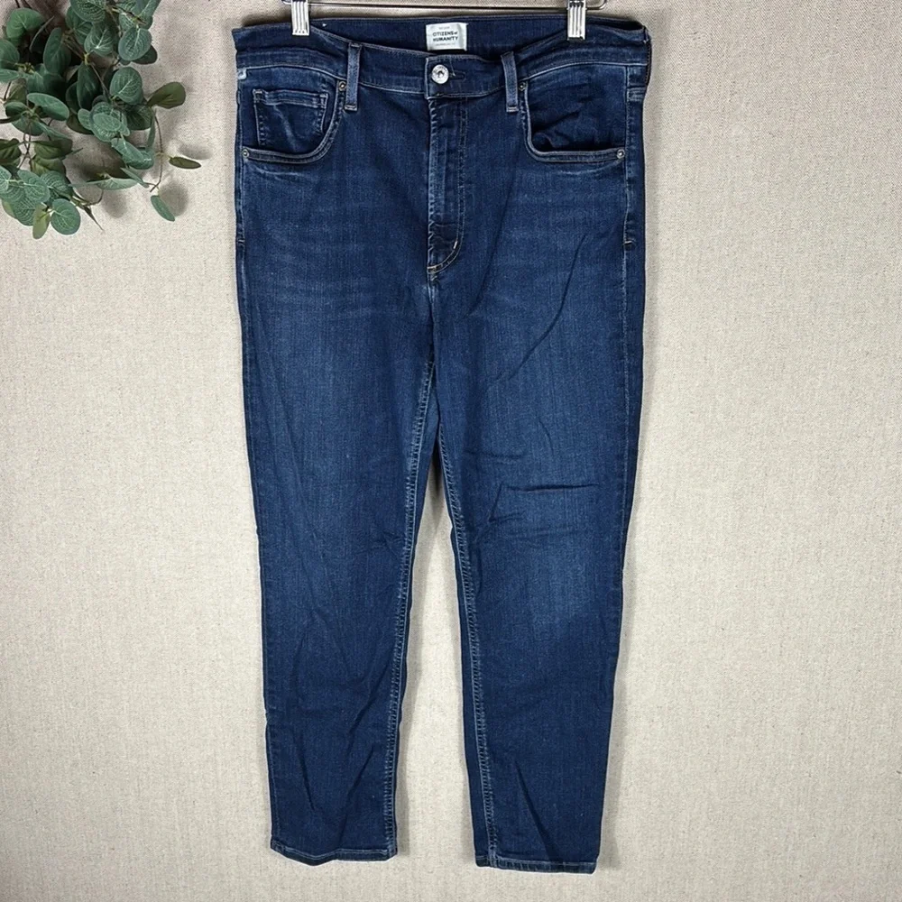 Citizens Of Humanity > Dark Blue High Rise Skinny Isola Jeans 30 - Picture 5 of 11